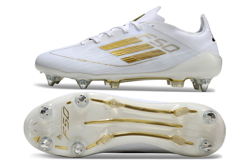 Adidas F50 Elite SGDay Spark- Blanc/Doré/Blanc