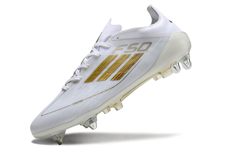 Adidas F50 Elite SGDay Spark- Blanc/Doré/Blanc