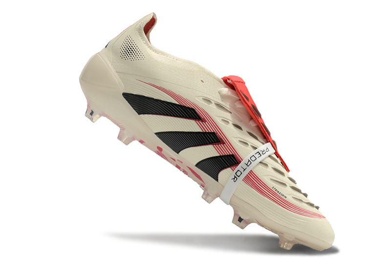 Adidas Predator Elite Fold- Over Tongue FG Champagne- Blanc/Noir/Pure Ruby