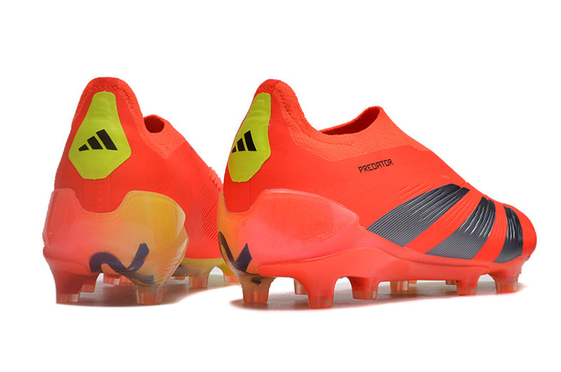 Adidas Predator Elite Laceless FG Predstrike - Solar Red/Core Black/Solar Yellow