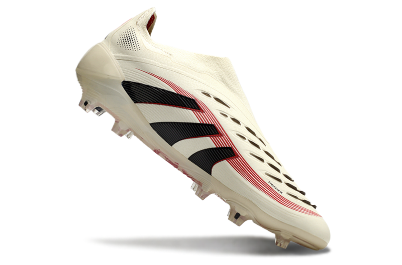 Adidas Predator Elite Laceless FG  Champagne- Blanc/Noir/Pure Ruby