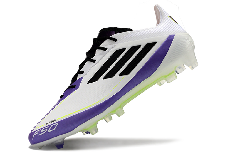 Adidas F50 Messi Elite FG Triunfo  Estelar - Blanc/ Noir/ Violeta