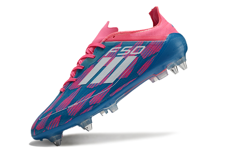 Adidas F50 Elite SG Reemergence - Bleu/Blanc/Rose