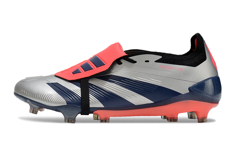 Adidas Predator Elite Fold-Over Tongue FG Vivid Horizon- Argenté/Aurora/Black/Turbo