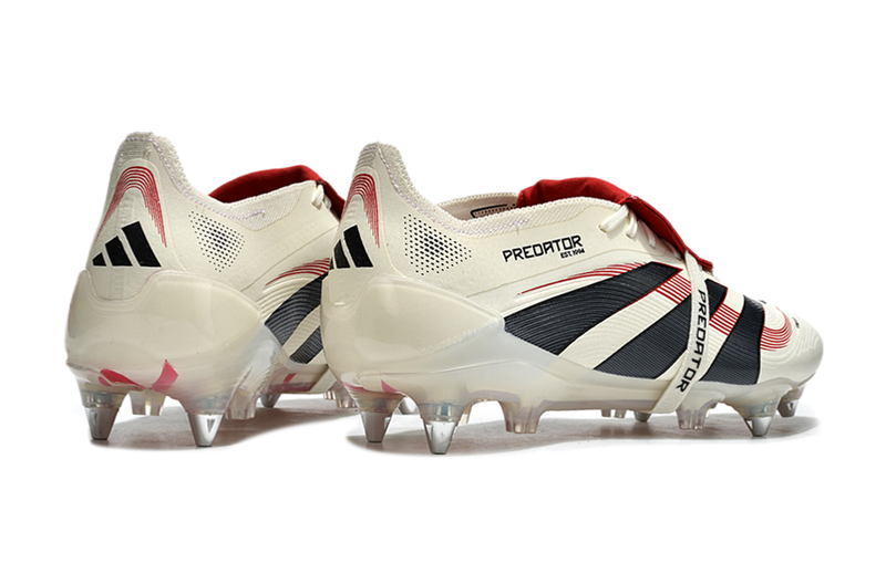 Adidas Predator Elite Fold-Over Tongue SG Champagne- Blanc/Noir/Pure Ruby