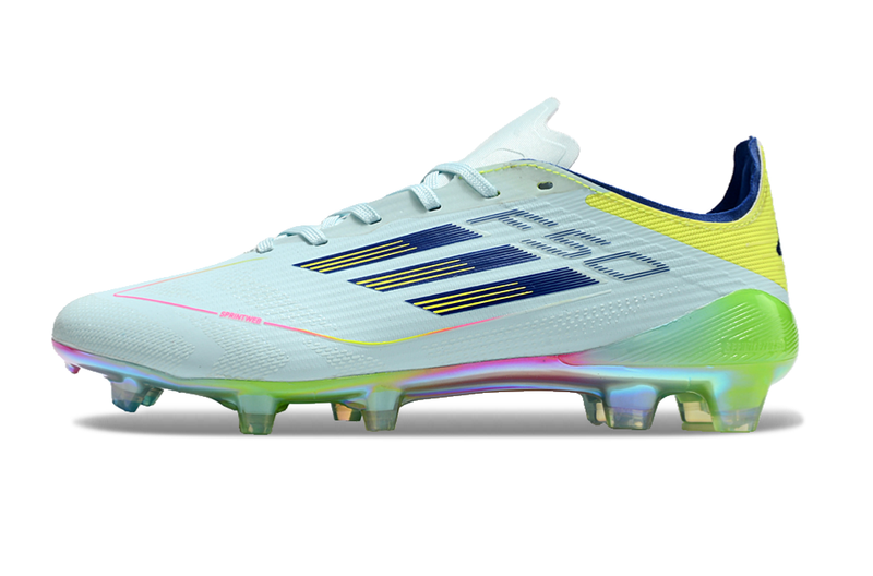 Adidas F50 Elite FG Stellar Icon- Almost Blue/Bleu/Jaune