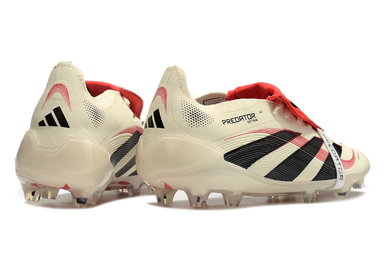 Adidas Predator Elite Fold- Over Tongue FG Champagne- Blanc/Noir/Pure Ruby