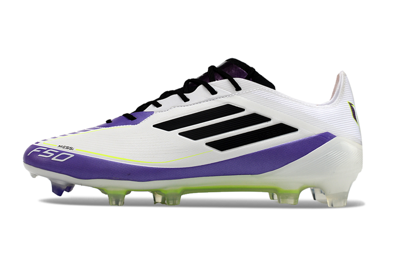 Adidas F50 Messi Elite FG Triunfo  Estelar - Blanc/ Noir/ Violeta