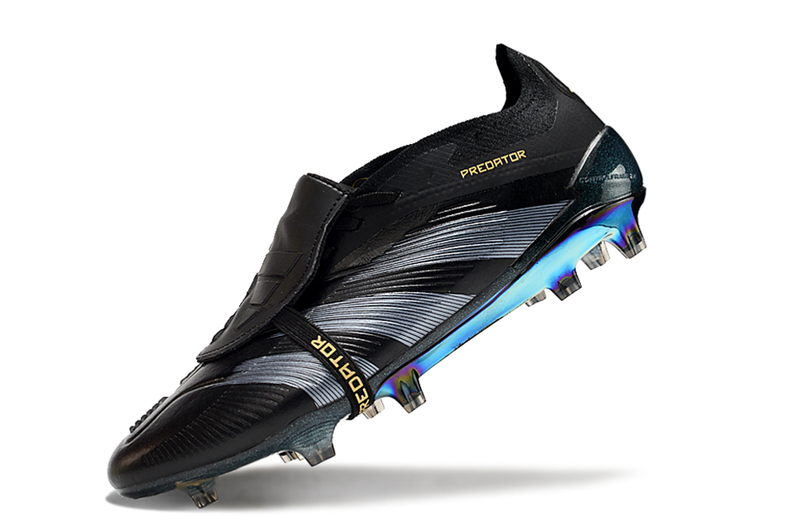 adidas Predator Elite Fold-over Tongue FG Dark Spark - Core Black/Carbon/Gold Metallic