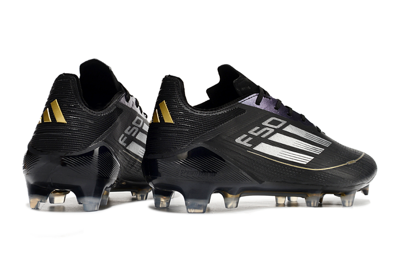 Adidas F50 Elite FG Dark Spark - Noir/ Argenté / Doré