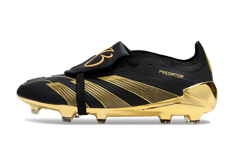 Adidas Predator Elite Fold- Over Tongue FG Belligold-Noir/Doré Édition Limitée