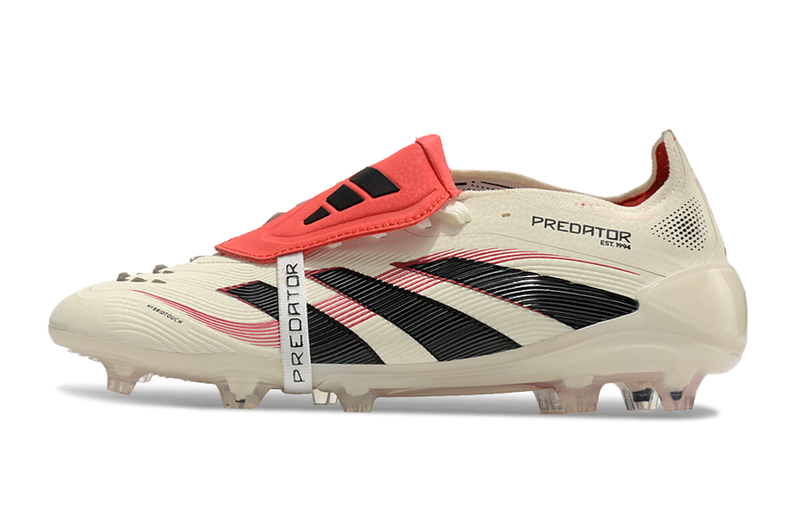 Adidas Predator Elite Fold- Over Tongue FG Champagne- Blanc/Noir/Pure Ruby