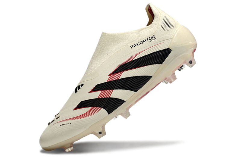 Adidas Predator Elite Laceless FG  Champagne- Blanc/Noir/Pure Ruby