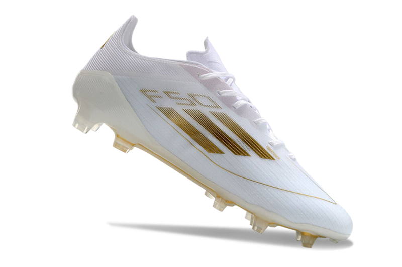 Adidas F50 Elite FG Day Spark- Blanc/Doré/Blanc