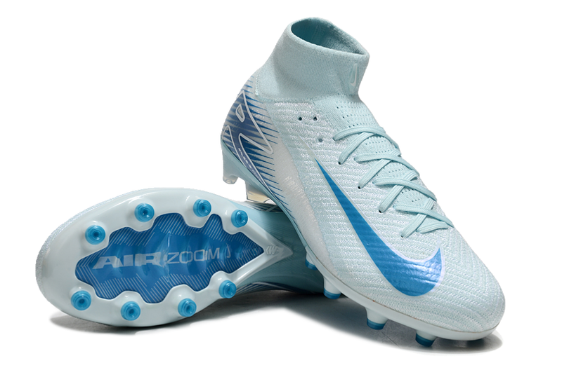 Nike Air Zoom Mercurial Superfly 10 Elite AG Mad Ambition Bleu/Bleu