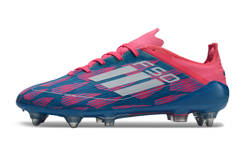 Adidas F50 Elite SG Reemergence - Bleu/Blanc/Rose