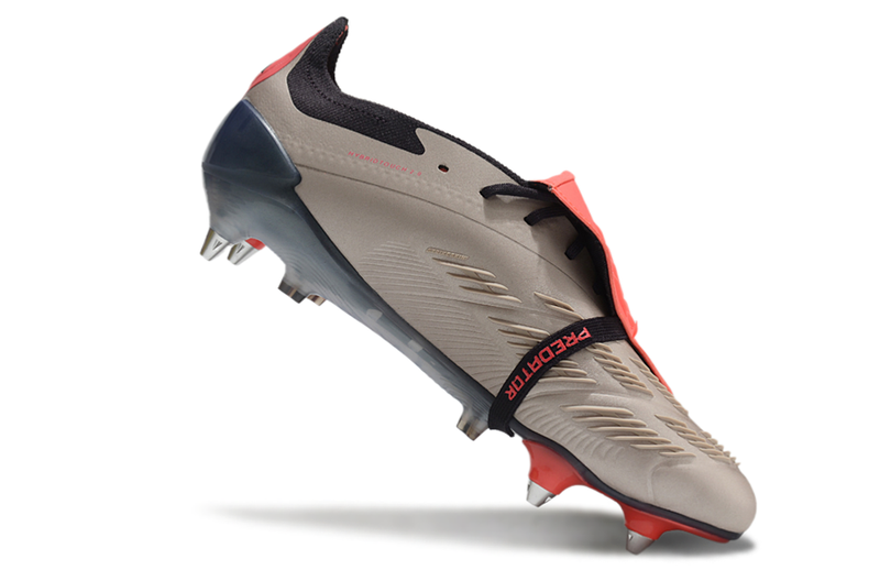 Adidas Predator Elite Fold- Over Tongue SG Vivid Horizon- Argenté/ Aurora Black/Turbo