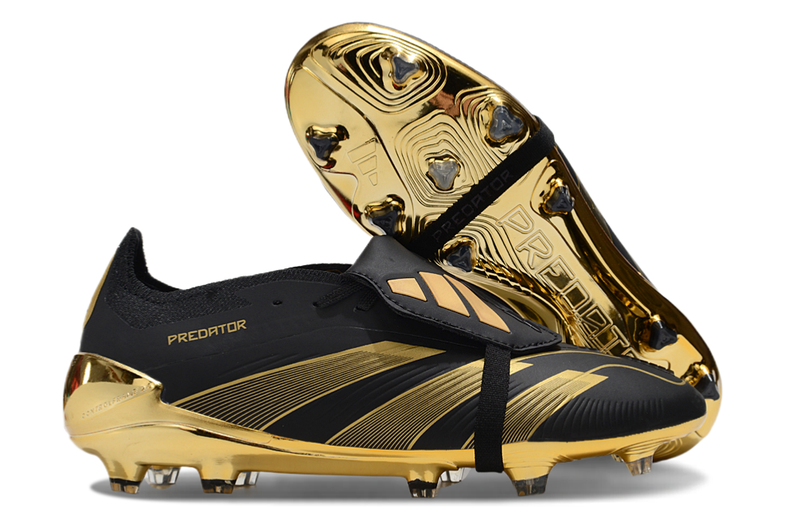 Adidas Predator Elite Fold- Over Tongue FG Belligold-Noir/Doré Édition Limitée