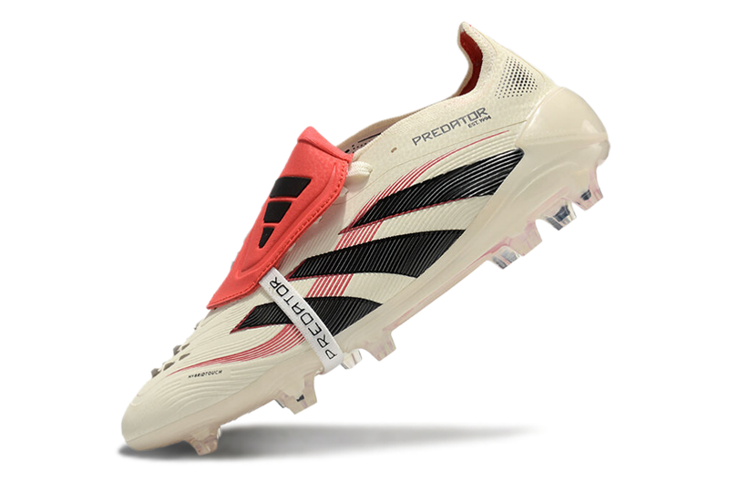 Adidas Predator Elite Fold- Over Tongue FG Champagne- Blanc/Noir/Pure Ruby