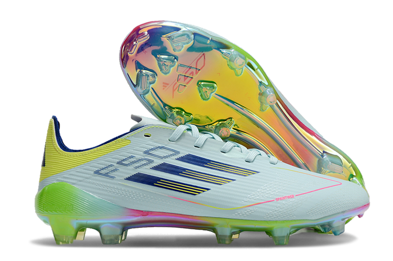 Adidas F50 Elite FG Stellar Icon- Almost Blue/Bleu/Jaune