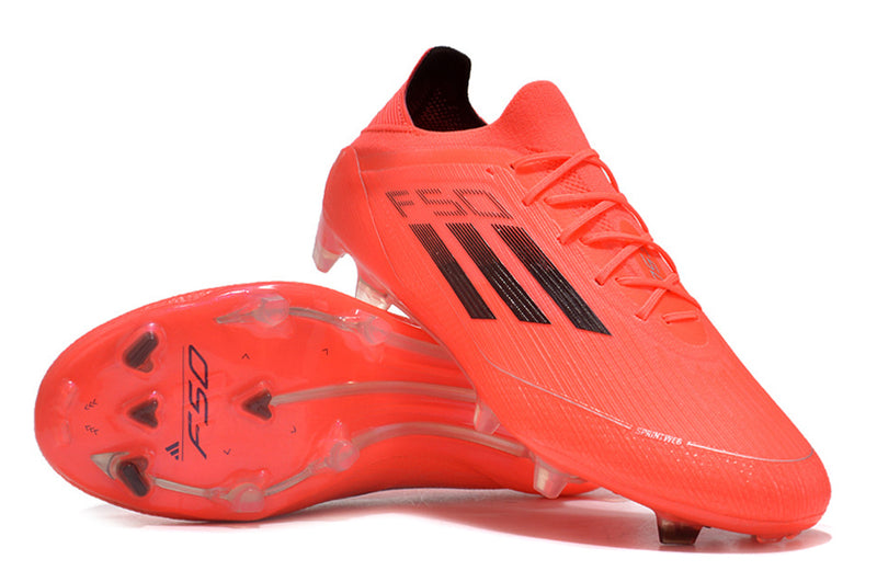 Adidas F50 Elite FG Vivid Horizon-Turbo/Aurora Black/Argenté