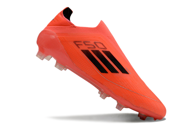 Adidas F50 Elite Laceless FG Vivid Horizon - Turbo/Aurora Black/ Argenté