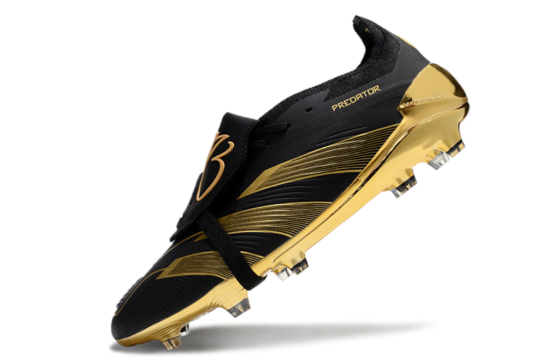 Adidas Predator Elite Fold- Over Tongue FG Belligold-Noir/Doré Édition Limitée